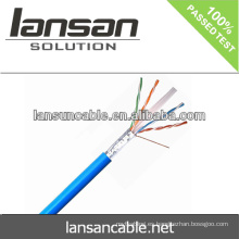 Lansan utp cat6 cable cable lan 4P 23AWG BC pase prueba de solapa buena calidad